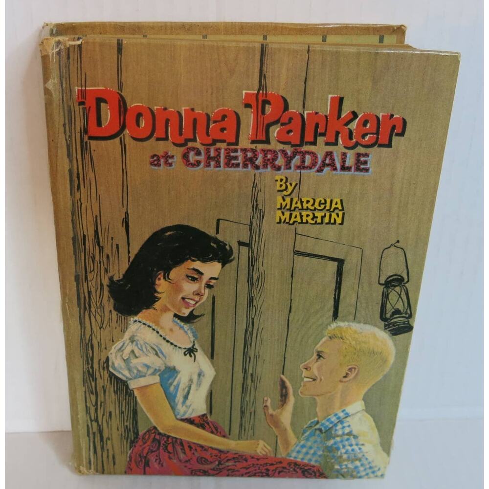 DONNA PARKER at CHERRYDALE Vintage Book 1957 By Marcia Martin Hardcover